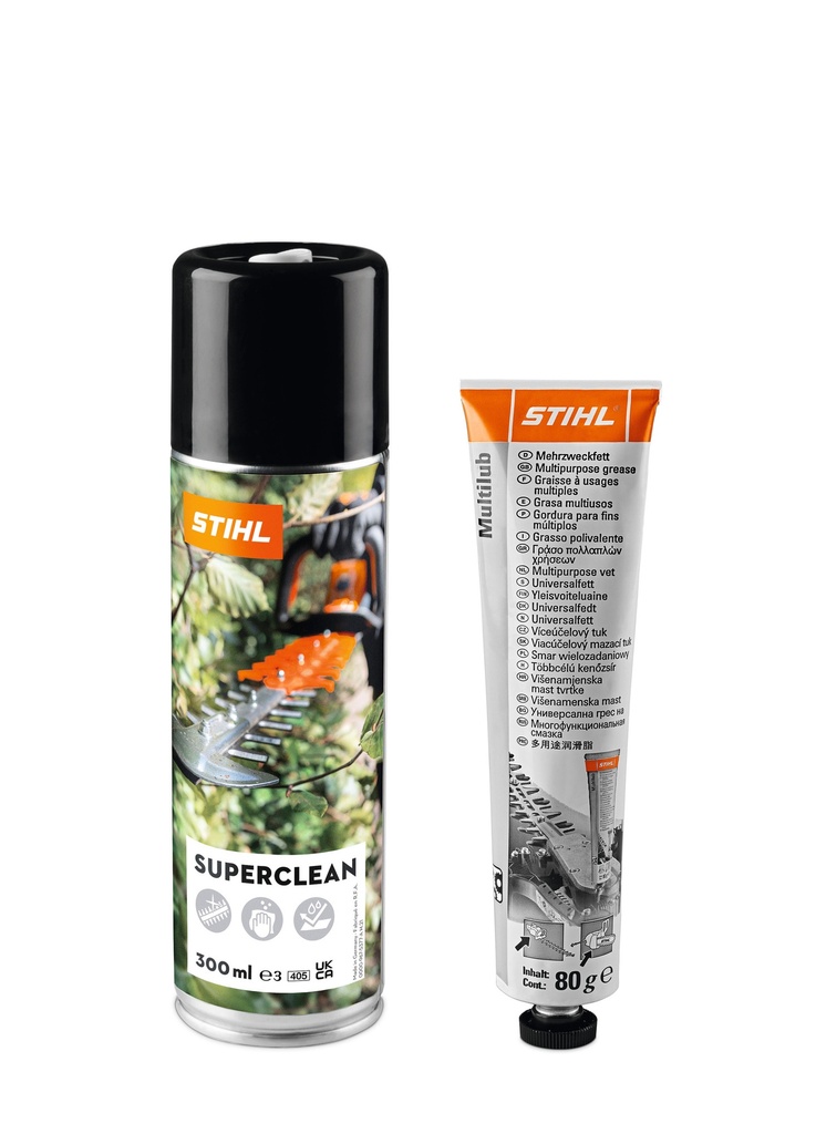 Stihl Vrijetijdskledij Care & Clean Kit HS Plus