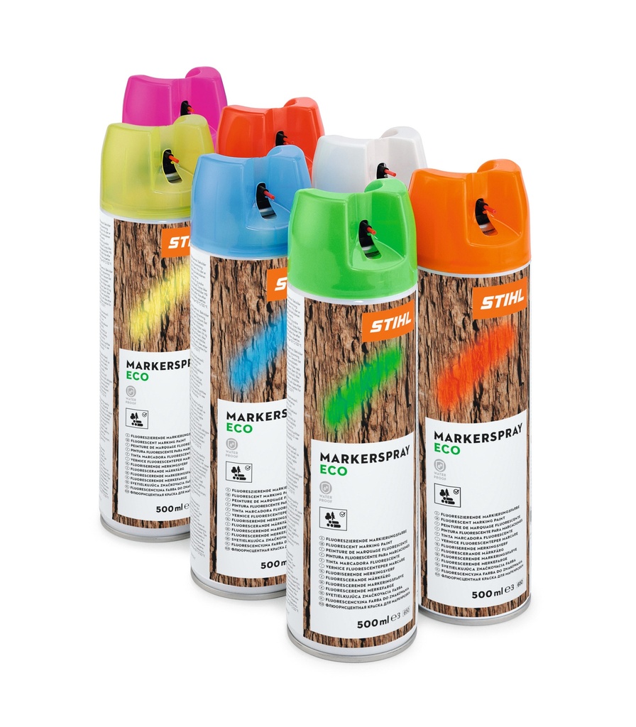 Stihl Toebehoren Markeerspray ECO, 500 ml, oranje