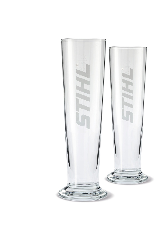 Stihl Fanartikelen Set met 2 bierglazen, 0,3 l