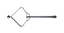 Plantgatboor, verkruimelaar, 660 mm