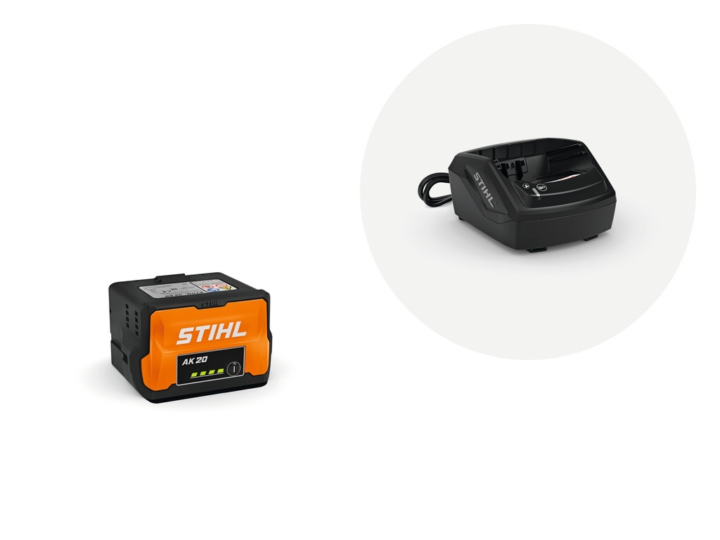 Stihl Grasmaaiers Starterset, met accu AK 20 en lader AL 101