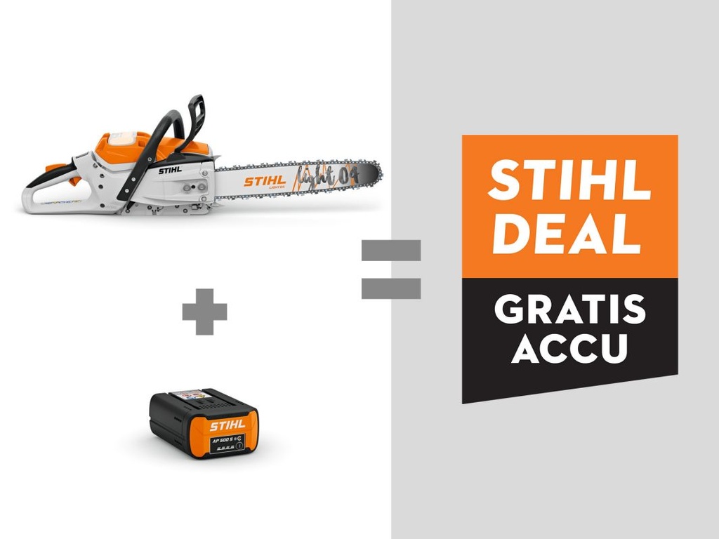 Stihl MSA300CO-35 actie