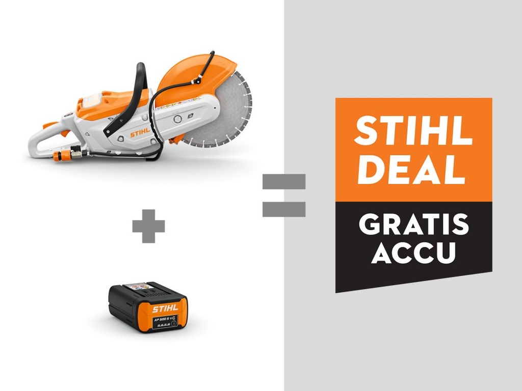 Stihl TSA300 actie