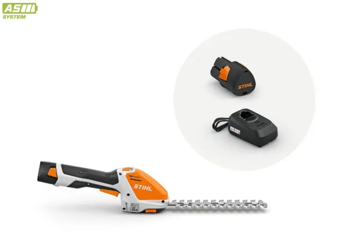 Stihl Haagscharen HSA 26, met ALS 31 en AS 2