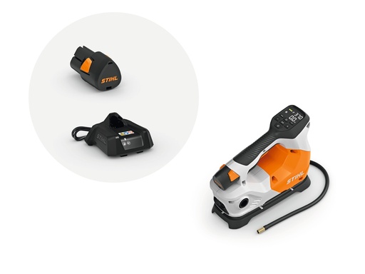 [SA06 011 8210] compressor STIHL KOA 20, met AS 2 accu en AL 1 lader